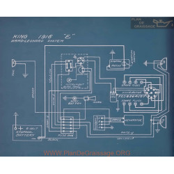 King E Schema Electrique 1916