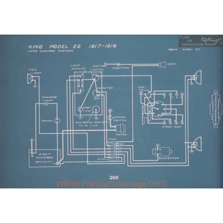 King Ee Schema Electrique 1917 1918 V2