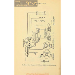 Kissel 12cyl Schema Electrique 1917 Delco