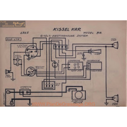 Kissel Kar 36 6volt Schema Electrique 1915 Westinghouse V2