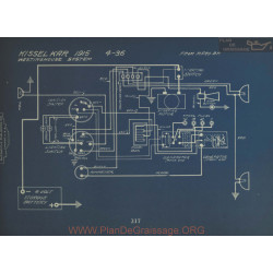 Kissel Kar 4 36 Schema Electrique 1915 Westinghouse