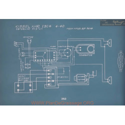 Kissel Kar 4 40 Schema Electrique 1914