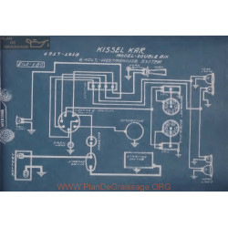 Kissel Kar Double Six 6volt Schema Electrique 1917 1918 Westinghouse