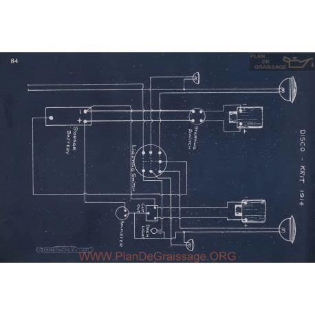 Krit Schema Electrique 1914