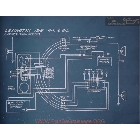 Lexington 4k 6l Schema Electrique 1915