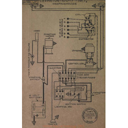 Lexington 6 0 17 Schema Electrique 1917 Westinghouse