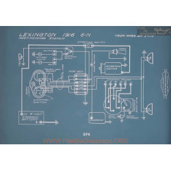 Lexington 6n Schema Electrique 1916 V2