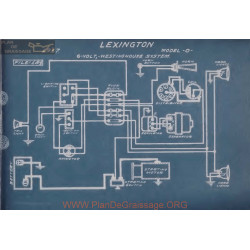 Lexington O 6volt Schema Electrique 1917 Westinghouse