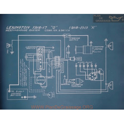 Lexington O Schema Electrique 1916 1917