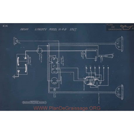 Liberty 10 A B 10a 10b Schema Electrique 1917