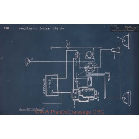 Lozier 84 Schema Electrique 1914