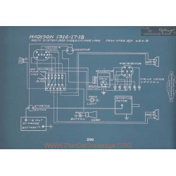 Madison Schema Electrique 1916 1917 1918 V2