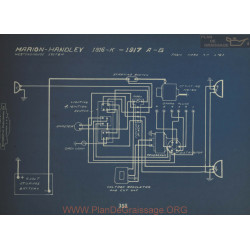 Marion Handley K A B Schema Electrique 1916 1917 Ver1