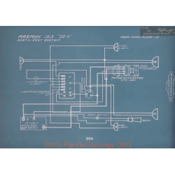 Marmon 32 4 Schema Electrique 1913 V2