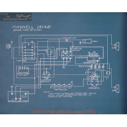 Maxwell Schema Electrique 1914 1915