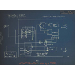 Maxwell Schema Electrique 1915 Gray & Davis