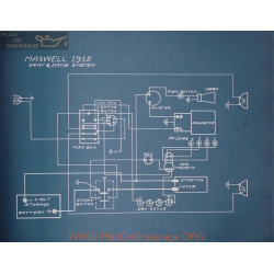 Maxwell Schema Electrique 1915