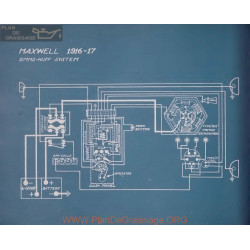 Maxwell Schema Electrique 1916 1917