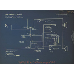 Maxwell Schema Electrique 1920 Simms Huff