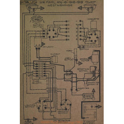 Mc Farlan 6 Schema Electrique 1918 1919 Westinghouse