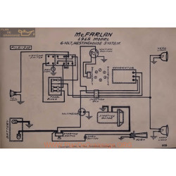 Mc Farlan 6volt Schema Electrique 1915 Westinghouse