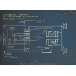 Mc Farlan Schema Electrique 1919 1920 Westinghouse