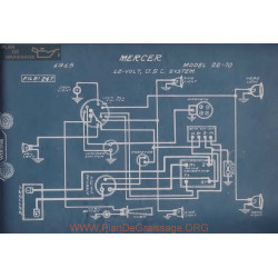 Mercer 22 70 12volt Schema Electrique 1915 Usl V5