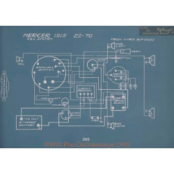 Mercer 22 70 Schema Electrique 1915