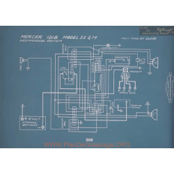 Mercer 22 74 Schema Electrique 1918