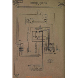 Mercer Usl Schema Electrique 1917 1918