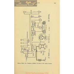 Meteor 75a 80a Schema Electrique 1917 Delco