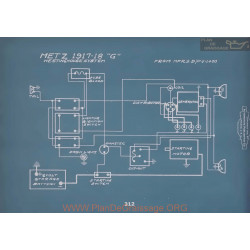 Metz G Schema Electrique 1917 1918 V2