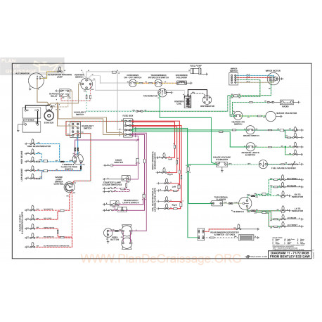 Mg Mgb Diagram11 Schema Electrique 1971 1972