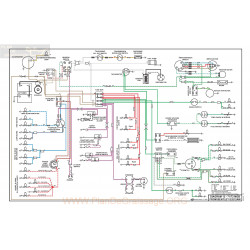 Mg Mgb Diagram12 Schema Electrique 1971 1972