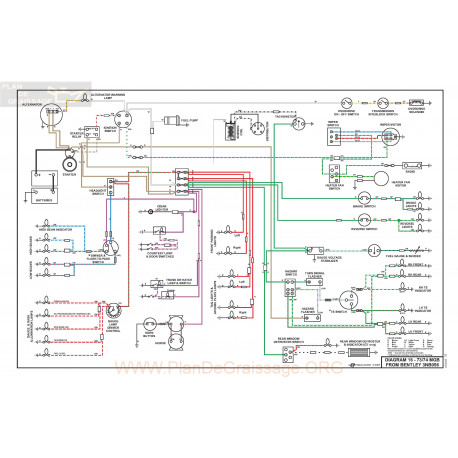 Mg Mgb Diagram16 Schema Electrique 1973 1974