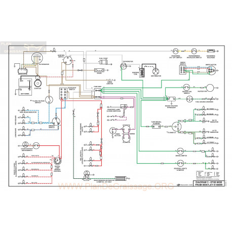 Mg Mgb Diagram3 Schema Electrique 1967 1968