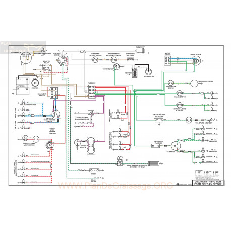 Mg Mgb Diagram5 Schema Electrique 1968 1970