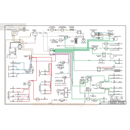 Mg Mgb Diagram8 Schema Electrique 1968 1969