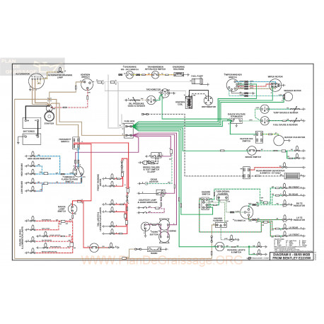 Mg Mgb Diagram8 Schema Electrique 1968 1969