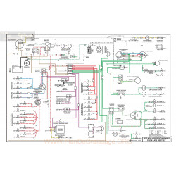 Mg Mgb W Period Warning Schema Electrique 1975