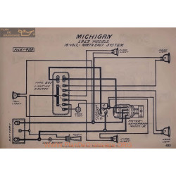 Michigan 16volt Schema Electrique 1913 North East