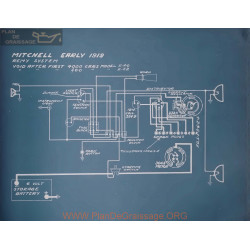 Mitchell Early Schema Electrique 1919