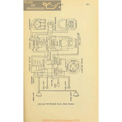 Mitchell Lewis Schema Electrique 1914 1915 Remy