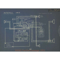 Mitchell Schema Electrique 1913 Esterline