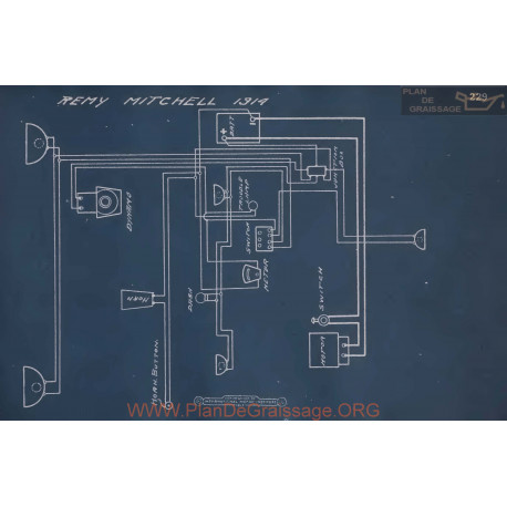 Mitchell Schema Electrique 1914