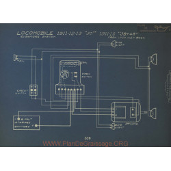 Mocomobile 30 38 48 Schema Electrique 1911 1912 1913 Rushmore