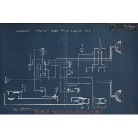 Moline Mk40 Mk50 Schema Electrique 1917