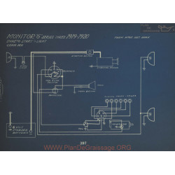 Monitor 6 Schema Electrique 1919 1920 Dyneto