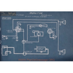 Monitor C N 6volt Schema Electrique 1917 1918 Hienze
