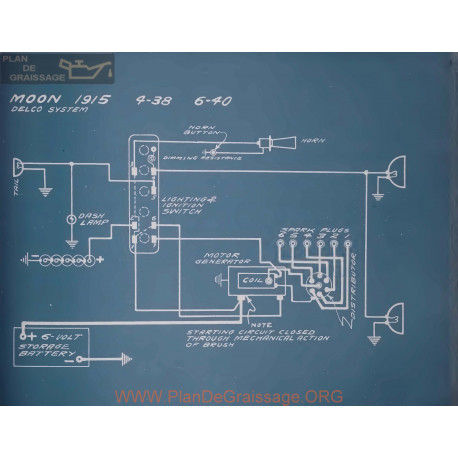 Moon 4 38 6 40 Schema Electrique 1915